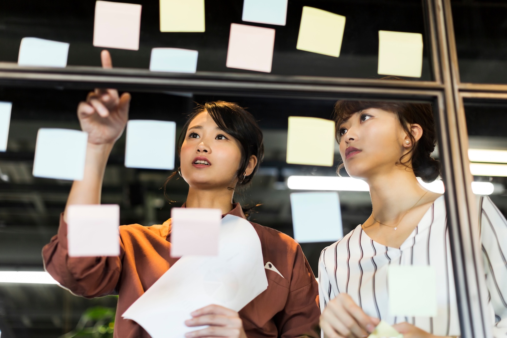 チームミーティングの様子